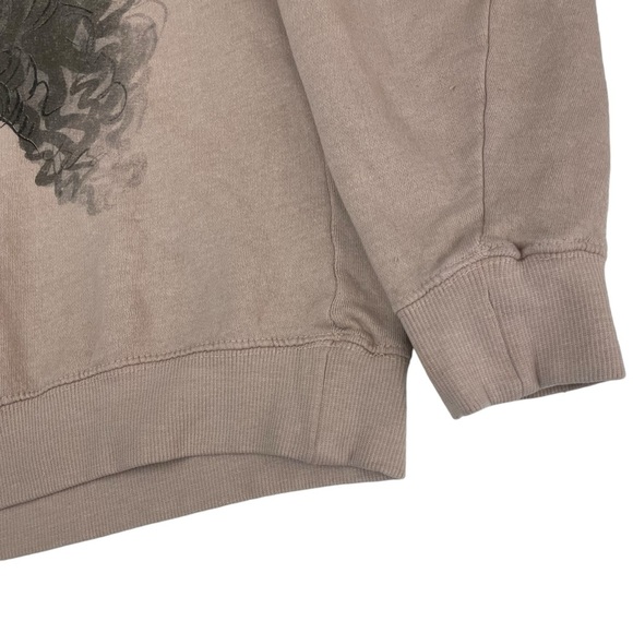 Goodie Two Sleeves H.E.R. Graphic Custom Cut-Out Sweatshirt M/L - Picture 8 of 9